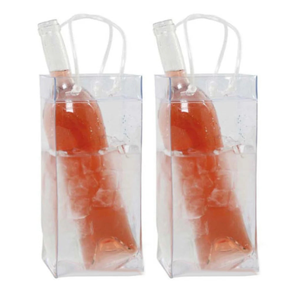 Ice Bag Drink Bottle Cooler