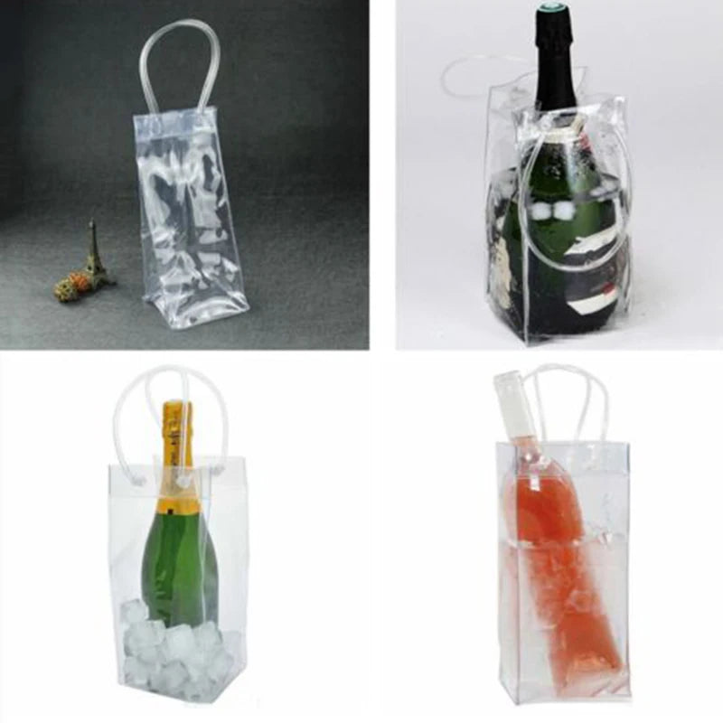 Ice Bag Drink Bottle Cooler