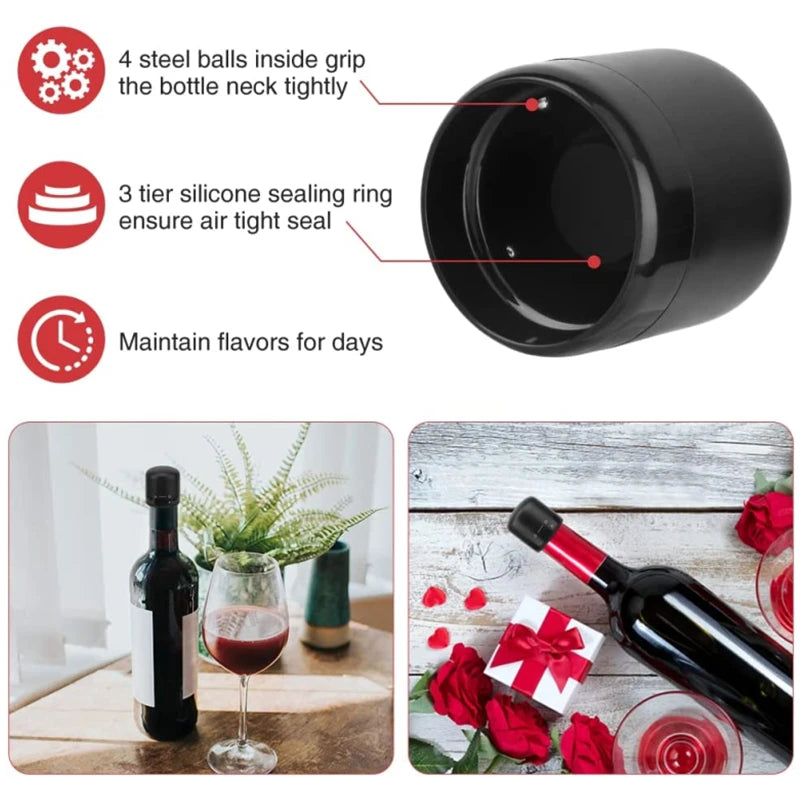 Vacuum Bottle Cap Stopper Wine/Champagne