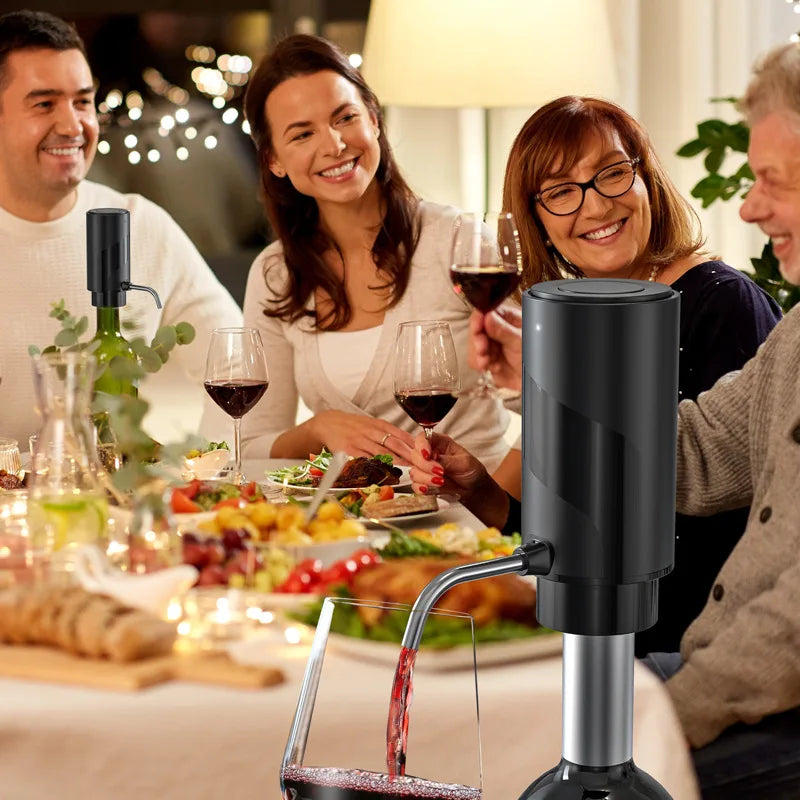 Rechargeable Electric Wine Aerator Dispenser
