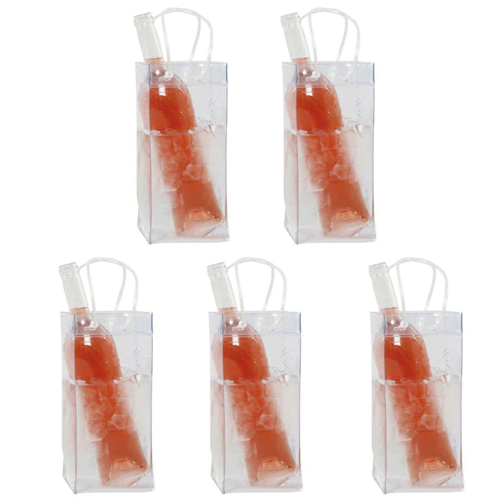 Ice Bag Drink Bottle Cooler
