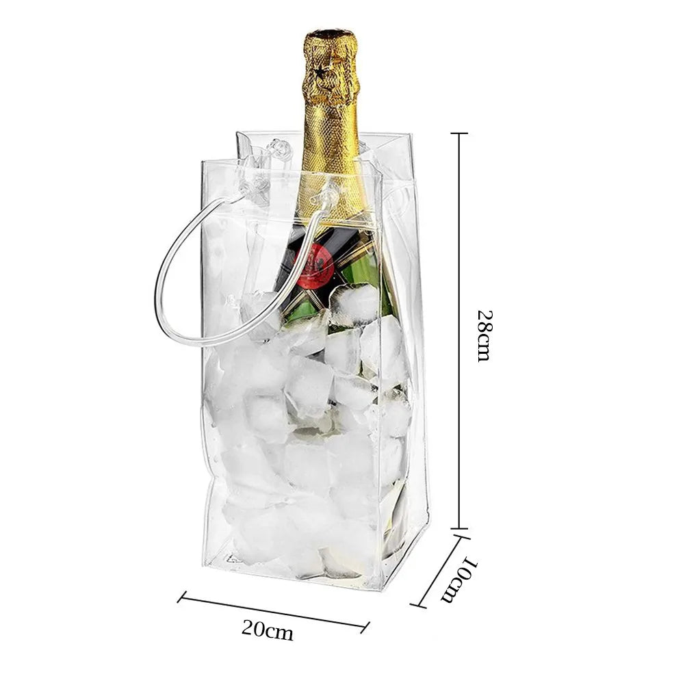 Ice Bag Drink Bottle Cooler