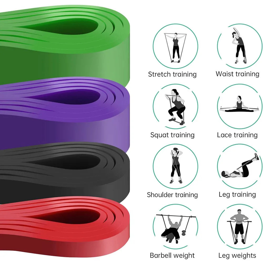 Resistance Band Heavy Elastic For Pilates, Workout, Home Gym